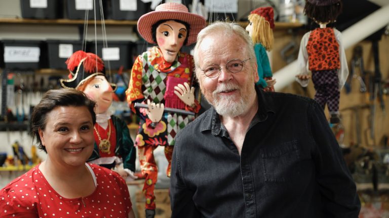 Upfront Puppet Theatre on TV